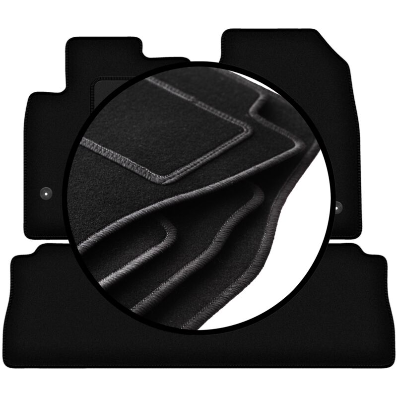 foto del prodotto set completo di tappetini in velluto per opel antara suv 2006 2017 