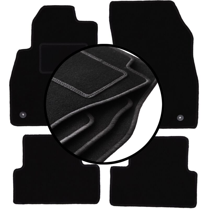 foto del prodotto set completo di tappetini in velluto per opel cascada cabrio 2012 