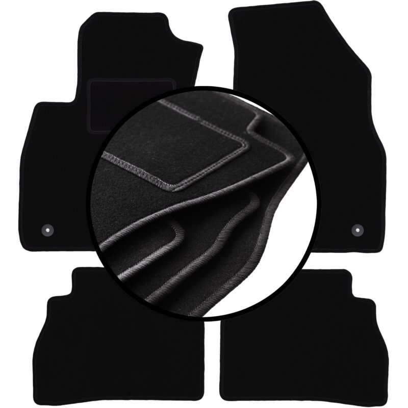 foto del prodotto set completo di tappetini in velluto per opel combo d 0 2011 2018 