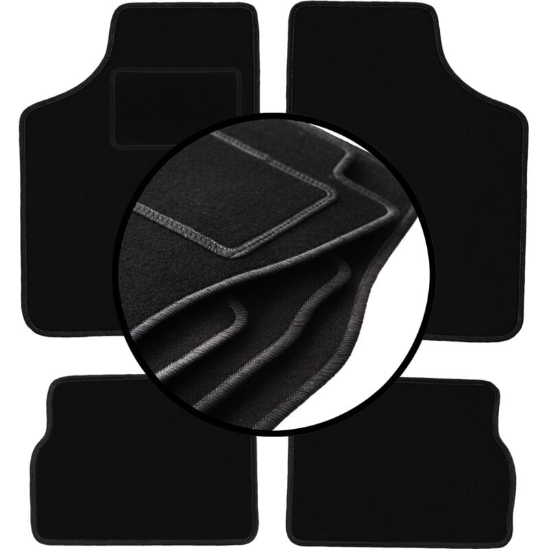 foto del prodotto set completo di tappetini in velluto per opel corsa a hatchback 1982 1993 