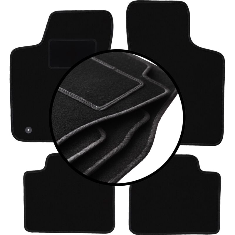 foto del prodotto set completo di tappetini in velluto per opel corsa b hatchback 1993 2001 