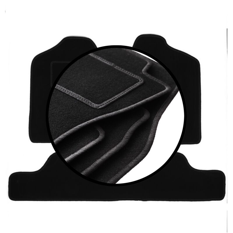 foto del prodotto set completo di tappetini in velluto per opel frontera a 3 porte 1991 1998 