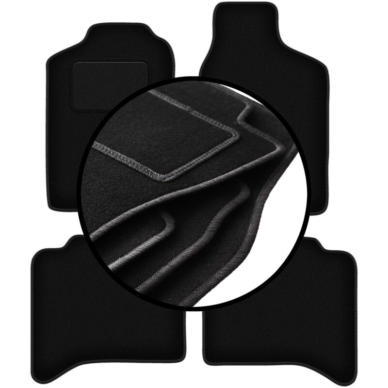 foto del prodotto set completo di tappetini in velluto per opel frontera b 5 porte 1998 2006 