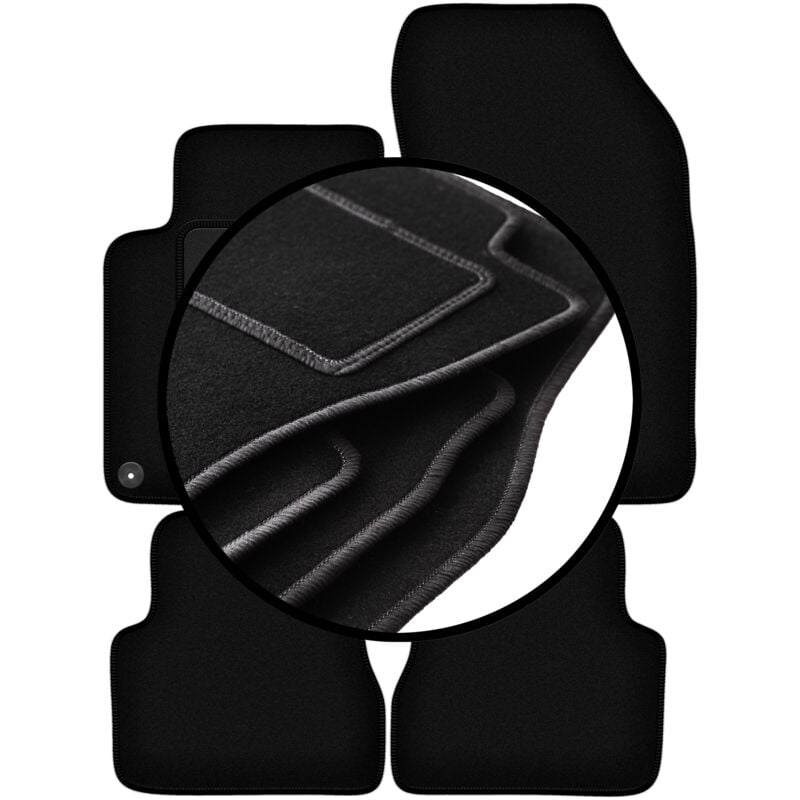 foto del prodotto set completo di tappetini in velluto per opel mokka ii crossover 2020 