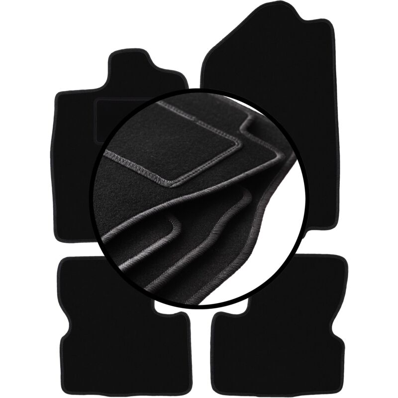 foto del prodotto set completo di tappetini in velluto per opel vectra a berlina, liftback, hatchback 1988 1995 