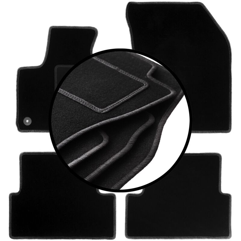 foto del prodotto set completo di tappetini in velluto per peugeot 4008 ii crossover 2016 