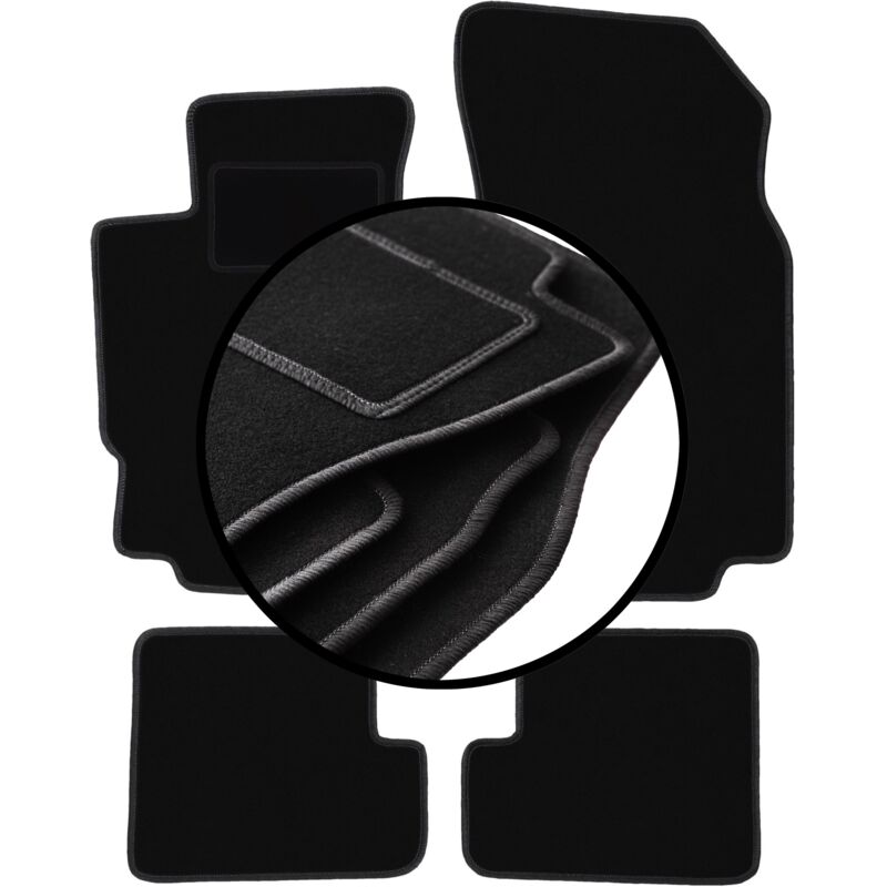 foto del prodotto set completo di tappetini in velluto per peugeot 406 coup 1995 2004 