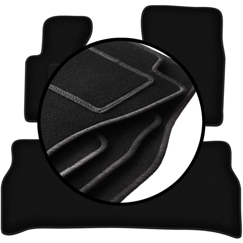 foto del prodotto set completo di tappetini in velluto per range rover iii l322 suv 2001 2012 