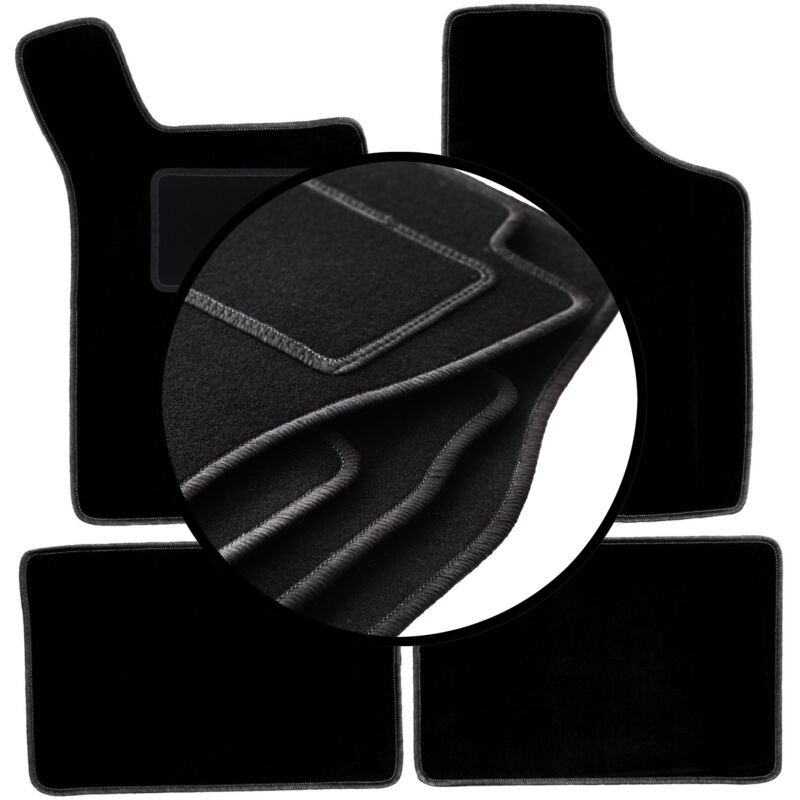 foto del prodotto set completo di tappetini in velluto per renault 21 berlina 1986 1996 