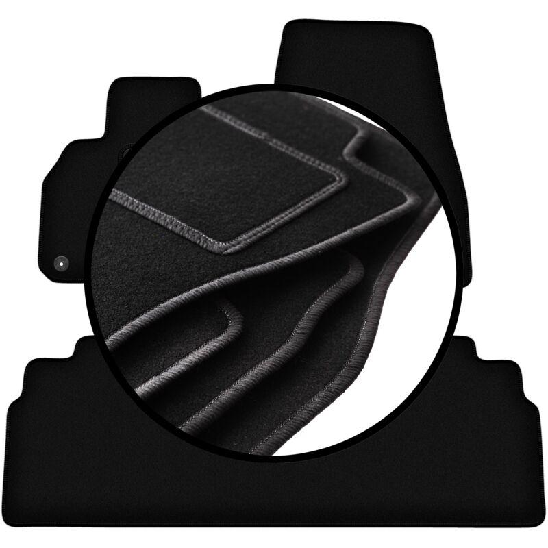 foto del prodotto set completo di tappetini in velluto per renault espace iniziale 2015 