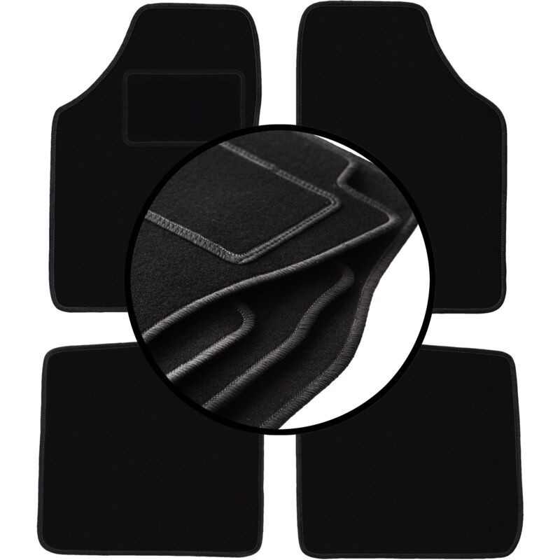 foto del prodotto set completo di tappetini in velluto per renault kangoo i kombivan 1997 2008 