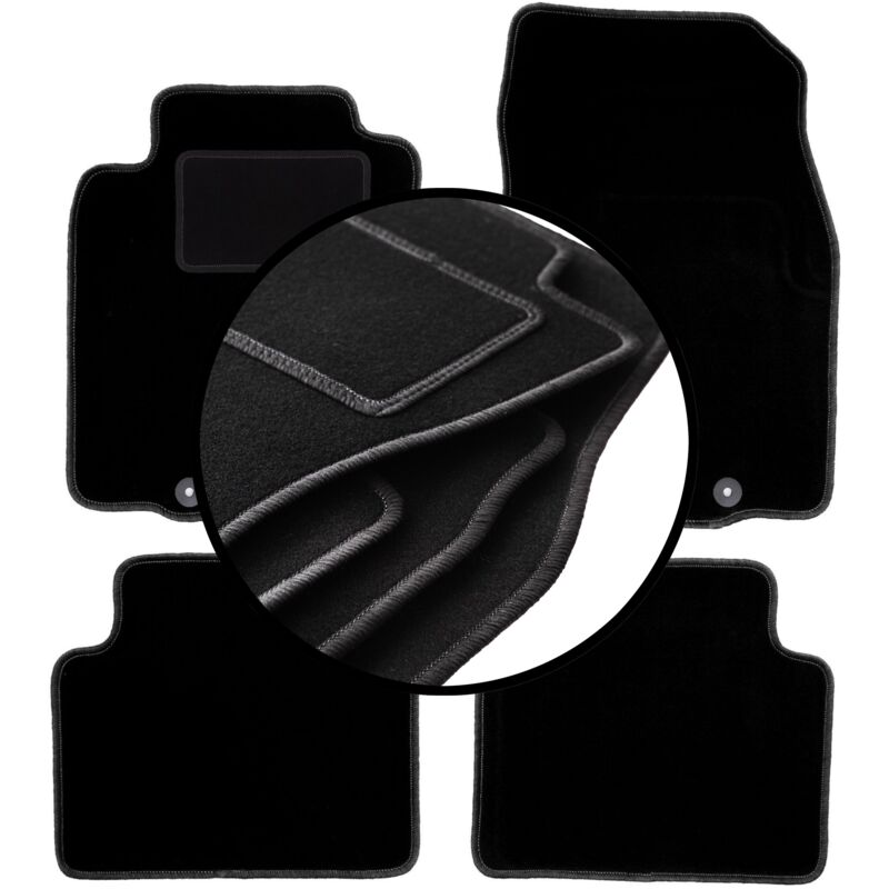 foto del prodotto set completo di tappetini in velluto per renault koleos ii suv 2016 