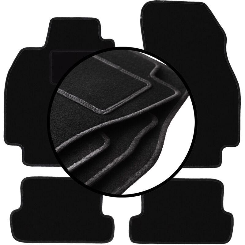 foto del prodotto set completo di tappetini in velluto per renault megane ii cc coup , cabrio 2003 2010 