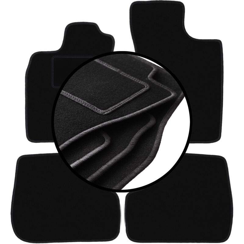 foto del prodotto set completo di tappetini in velluto per renault twingo i hatchback 1993 2006 
