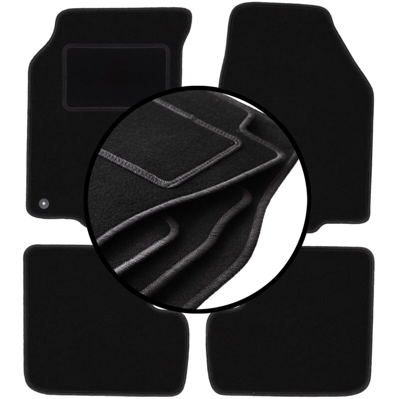 foto del prodotto set completo di tappetini in velluto per rover 25 hatchback 1999 2005 