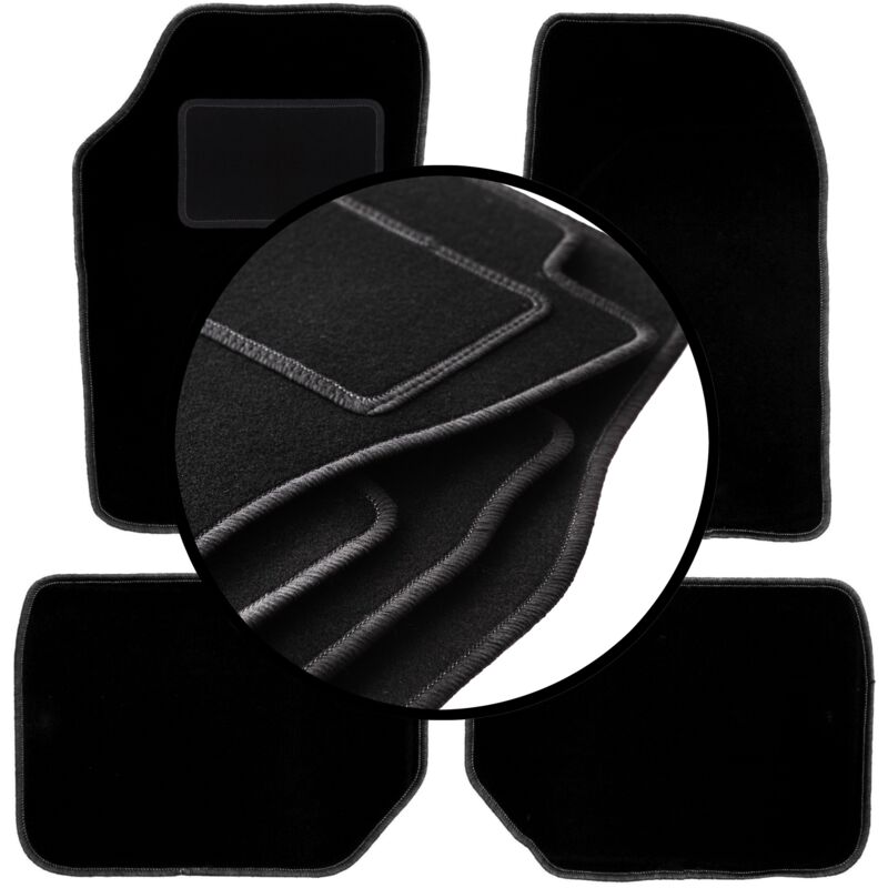 foto del prodotto set completo di tappetini in velluto per saab 900 i 0 1978 1993 