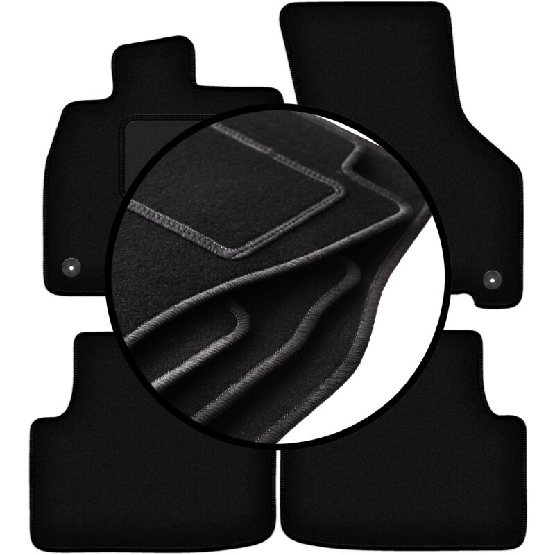 foto del prodotto set completo di tappetini in velluto per skoda audi a3 8y mhev 0 2020 