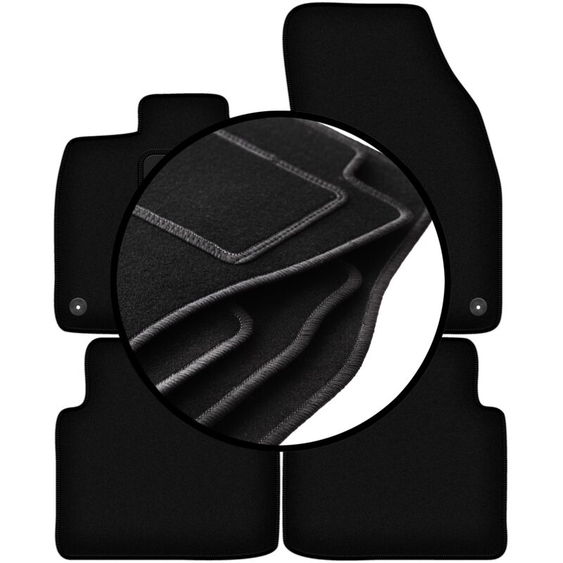 foto del prodotto set completo di tappetini in velluto per skoda enyaq iv suv 2020 