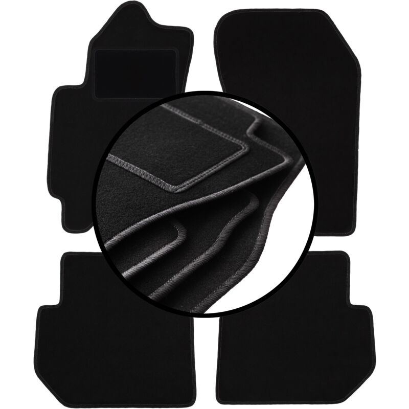 foto del prodotto set completo di tappetini in velluto per subaru b9 tribeca suv 2009 2009 