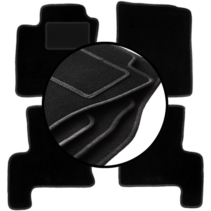 foto del prodotto set completo di tappetini in velluto per suzuki grand vitara xl7 suv 2002 2005 