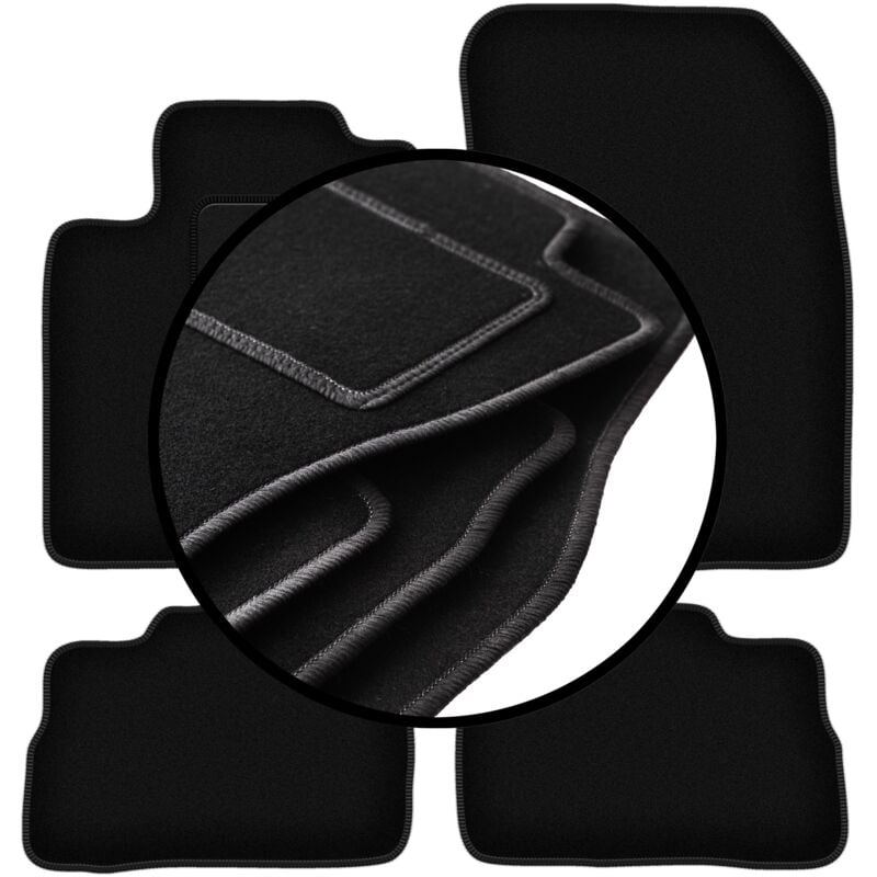 foto del prodotto set completo di tappetini in velluto per suzuki kizashi berlina 2009 2014 