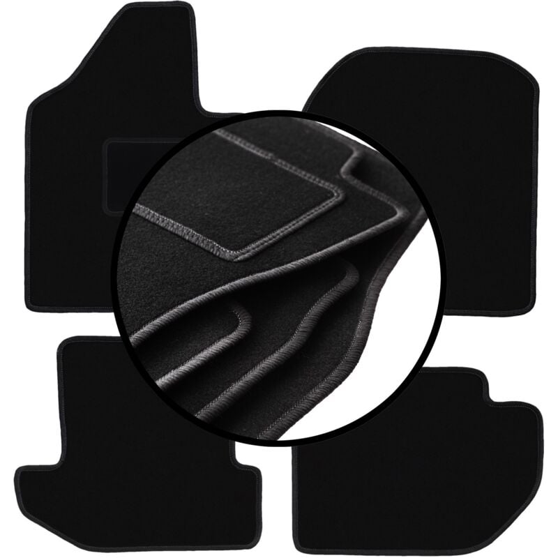 foto del prodotto set completo di tappetini in velluto per suzuki samurai off road 1981 1998 