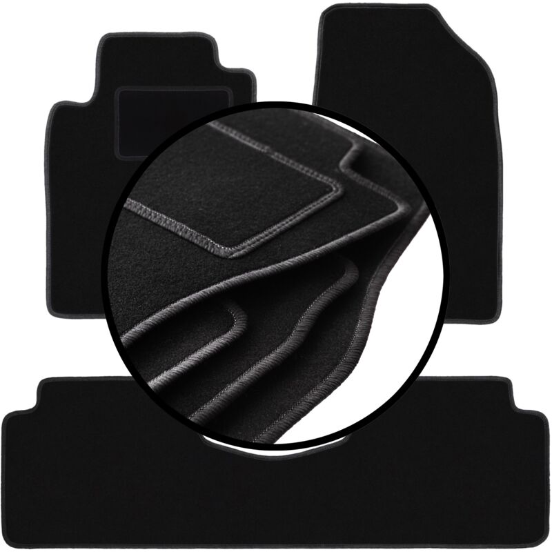 foto del prodotto set completo di tappetini in velluto per toyota camry v berlina 1996 2001 