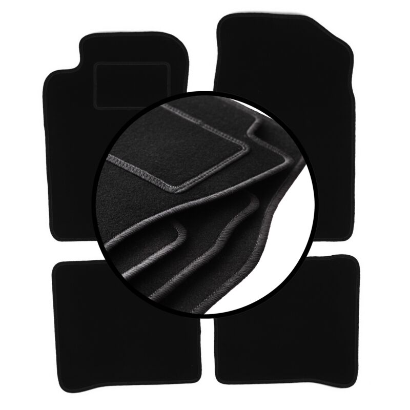foto del prodotto set completo di tappetini in velluto per toyota carina e berlina 1992 1998 