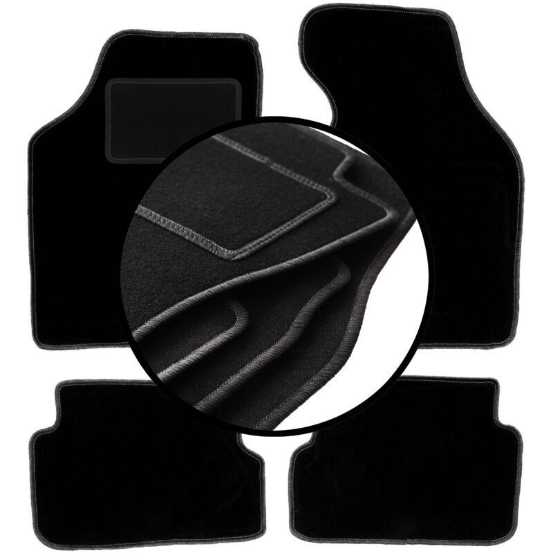 foto del prodotto set completo di tappetini in velluto per toyota rav4 ii fl 3 porte 2003 2005 