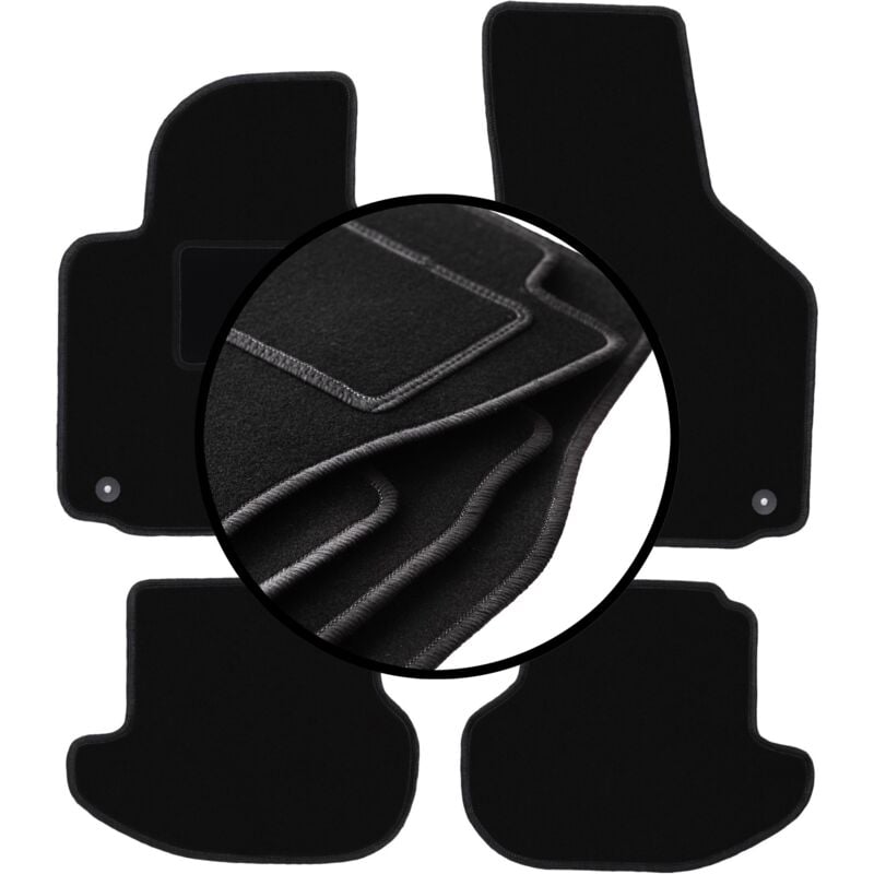 foto del prodotto set completo di tappetini in velluto per volkswagen eos cabrio 2005 2015 