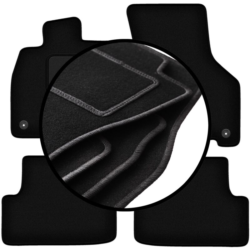 foto del prodotto set completo di tappetini in velluto per volkswagen golf viii etsi alltrack, hatchback, station wagon, variant 2020 