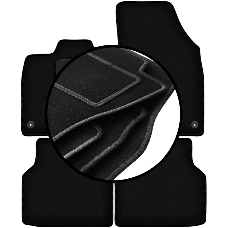 foto del prodotto set completo di tappetini in velluto per volkswagen id.4 crossover 2020 