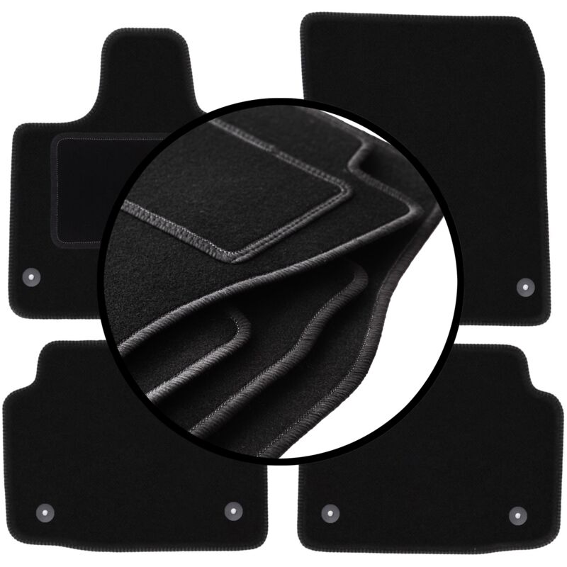 foto del prodotto set completo di tappetini in velluto per volvo 940 960 fl berlina 1990 1998 