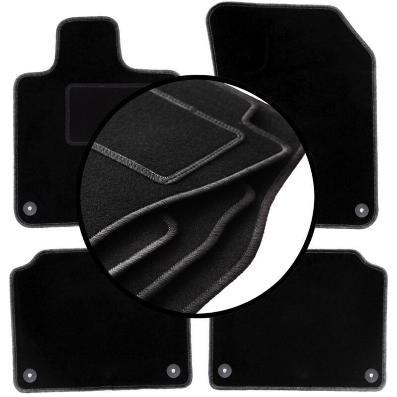 foto del prodotto set completo di tappetini in velluto per volvo s90 ii berlina 2016 