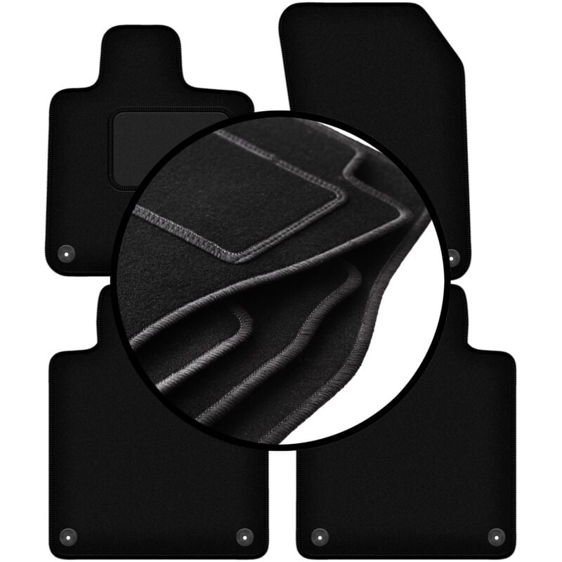 foto del prodotto set completo di tappetini in velluto per volvo s90 ii long 2016 