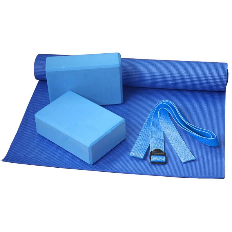 foto del prodotto set completo per allenamento esercizi sport yoga