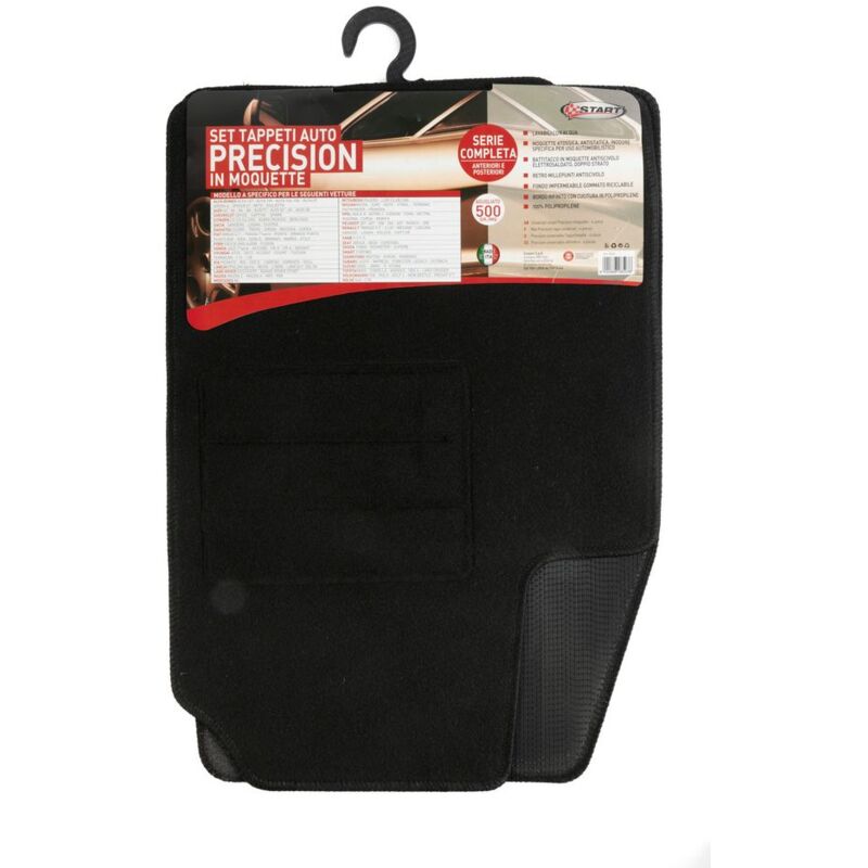 foto del prodotto set completo tappeti auto precision a 500 gr mq universale