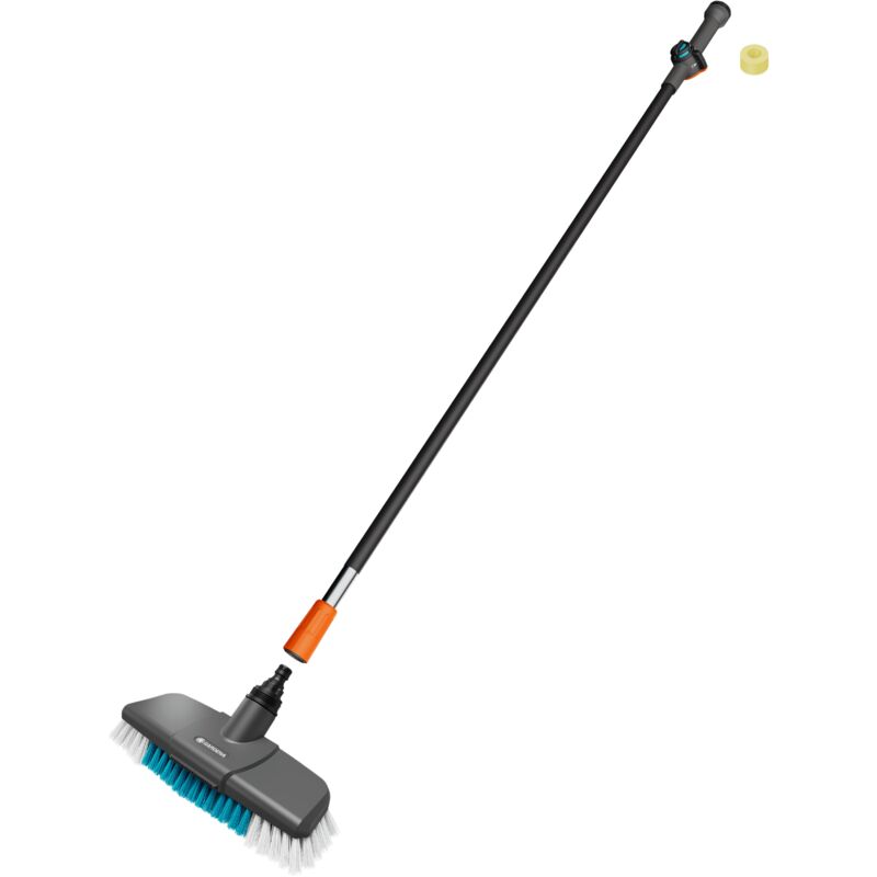 foto del prodotto set con manico per pulizia soft cleansystem, per superfici delicate, manico da 90 cm, flusso regolabile 18826 20 gardena