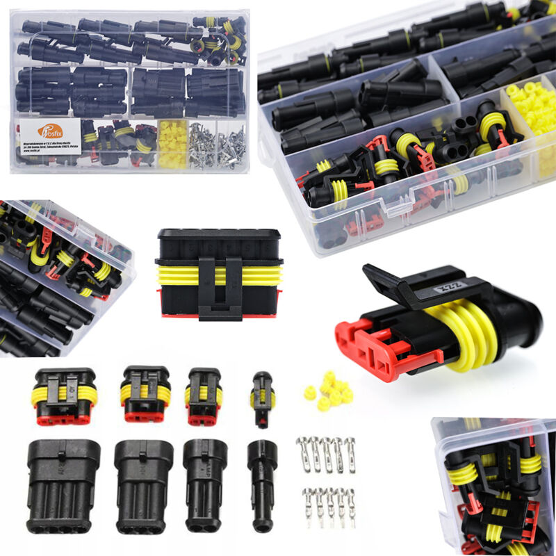 foto del prodotto set connettori elettrici ermetici 352 pz.
