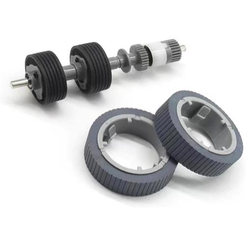 foto del prodotto set consumabili contenente: x1 rullo di pescaggio e x1 rullo sfogliatore. durata stimata: fino a 200.000 scansioni- per fi-8xx0