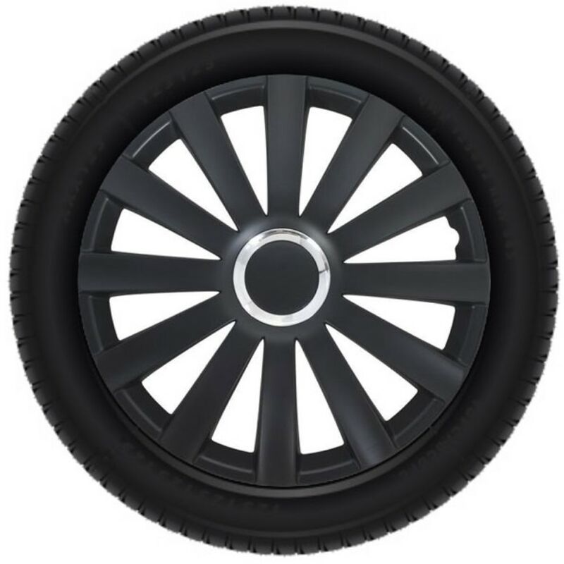 foto del prodotto set copricerchi 17 pollici spyder nero