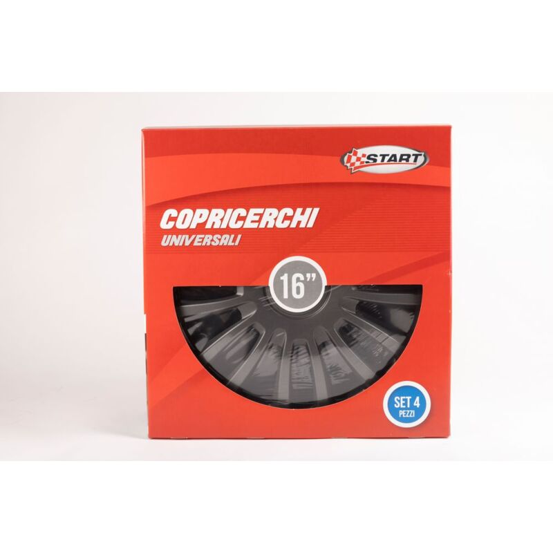 foto del prodotto set copricerchi auto antracite monza 16 4 pezzi in abs
