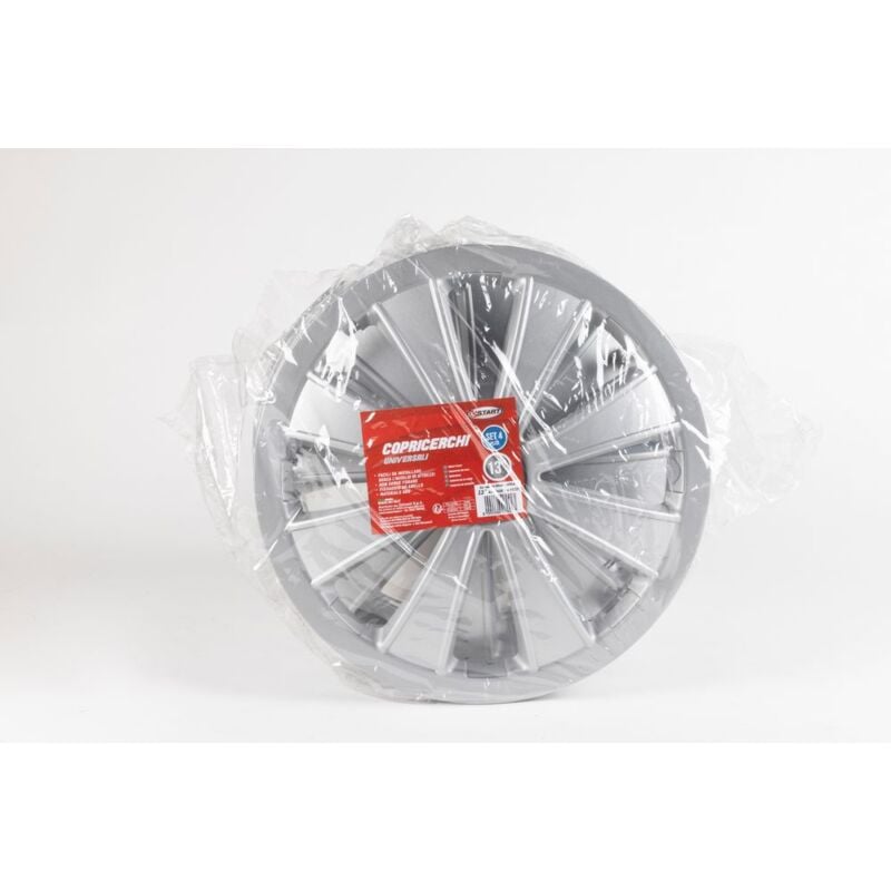 foto del prodotto set copricerchi auto grigio imola 13 4 pezzi in abs