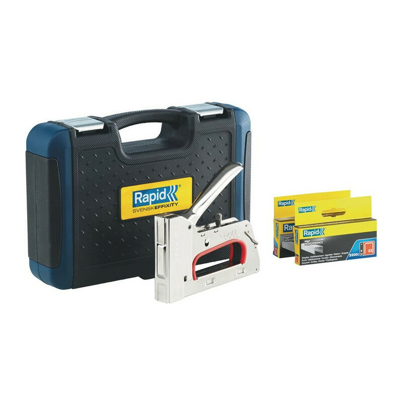 foto del prodotto set cucitrice manuale r353 in acciaio rapid