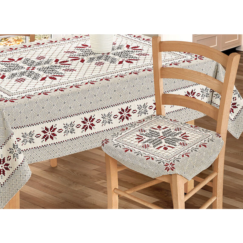 foto del prodotto set cuscini coprisedia imbottiti cinigliati sfoderabili modello tricot made in italy, misuraaletta 6pzcoloretricot