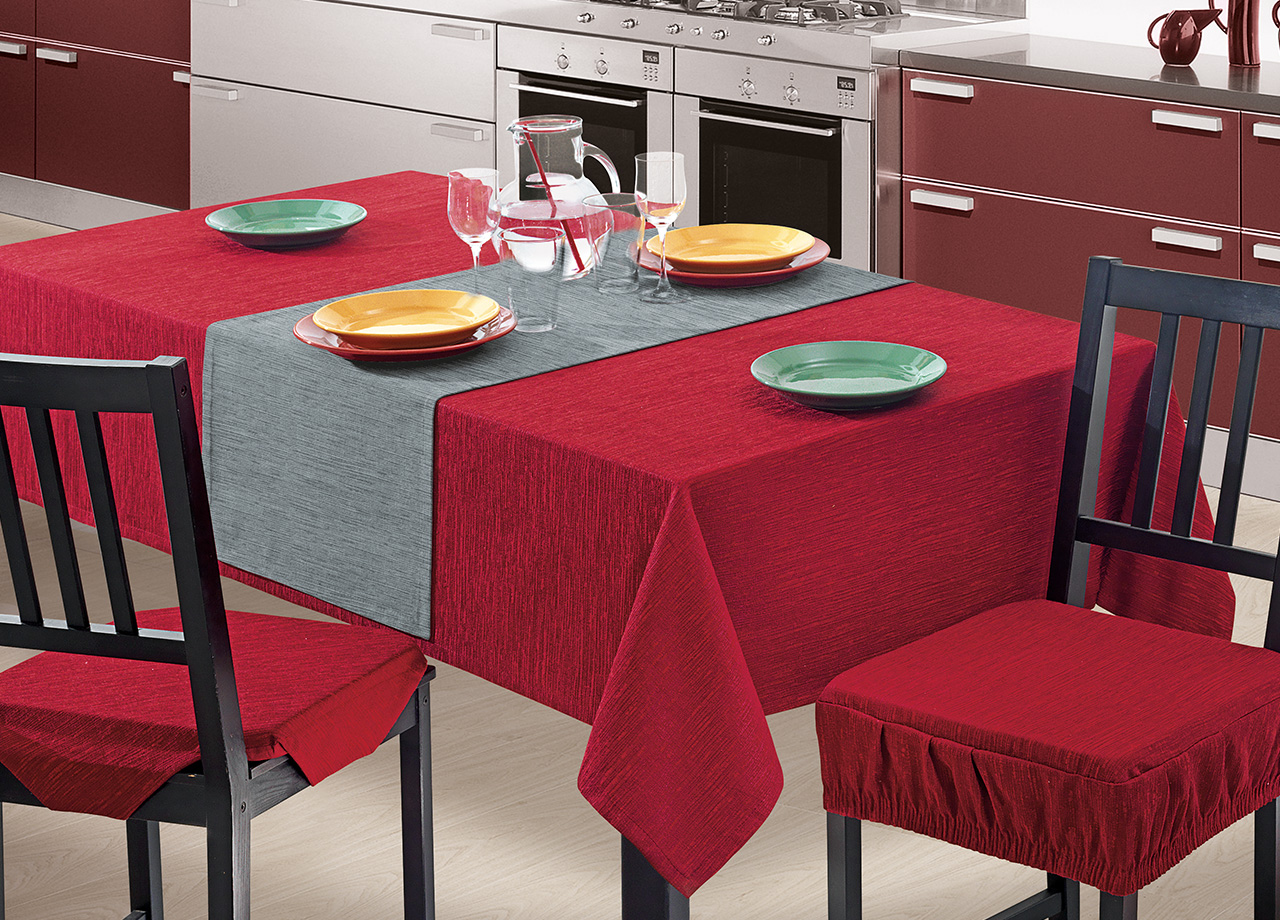 foto del prodotto set cuscini coprisedia imbottiti modello charme tinta unita made in italy fascia quadrata 4pz blu