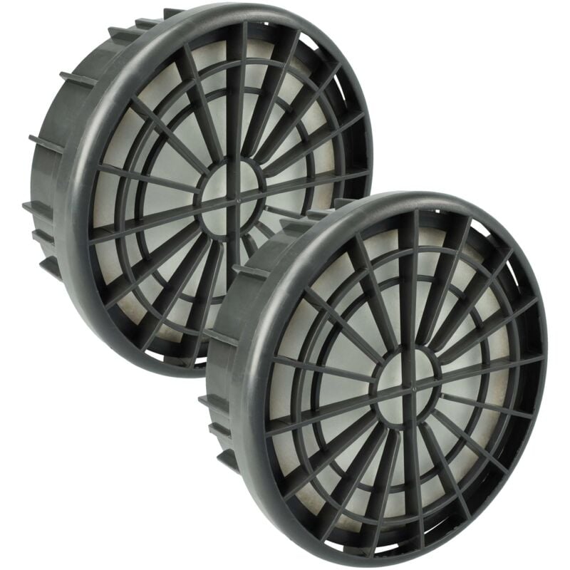 foto del prodotto set da 2x filtro compatibile con nilfisk alto saltix 10, vp300 hepa aspirapolvere filtro hepa anallergico vhbw