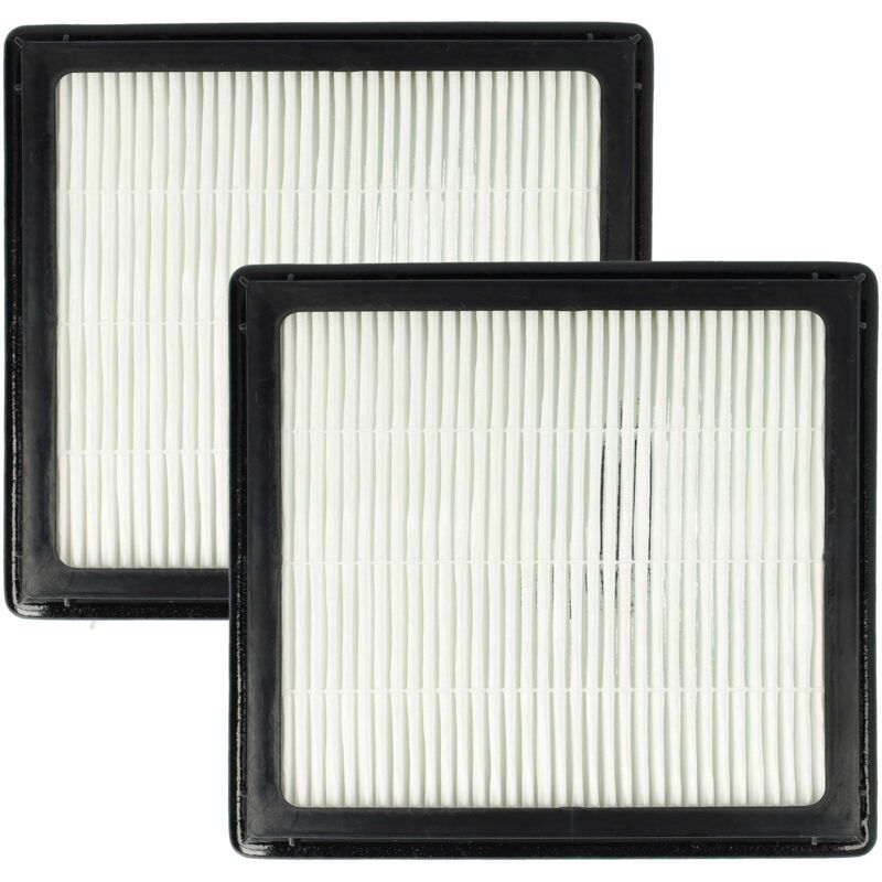 foto del prodotto set da 2x filtro compatibile con nilfisk gm210, gm240, gm200, gm200e, gm310, gm300, gm305 aspirapolvere - filtro hepa anallergico - vhbw