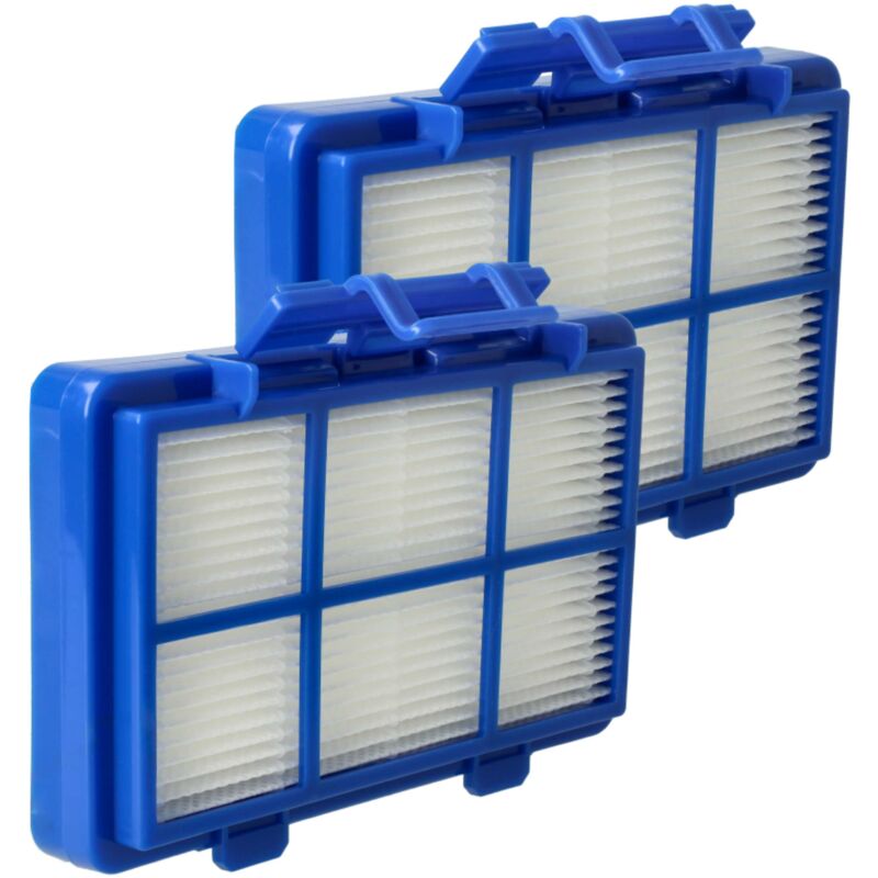 foto del prodotto set da 2x filtro compatibile con philips powergo fc8297 61, fc8298, fc8298 01 aspirapolvere - filtro hepa anallergico - vhbw