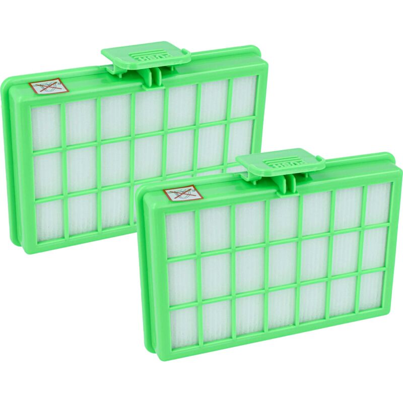 foto del prodotto set da 2x filtro compatibile con rowenta power space ro2366ea aspirapolvere filtro hepa anallergico vhbw